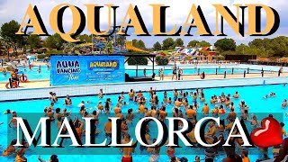 Aqualand  Mallorcas Biggest Water Park  El Arenal  Palma de Mallorca  Spain [upl. by Campman]