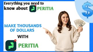 How to earn money using Peritia [upl. by Saihttam]