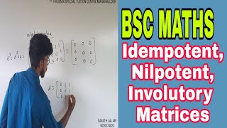 Idempotent Nilpotent Involutory Matrices [upl. by Bjork533]