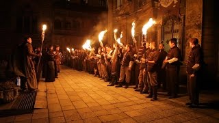 Witcher School larp in Moszna Castle by 5 żywiołów [upl. by Nosnev702]