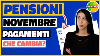 CEDOLINO PENSIONE NOVEMBRE 2024 NOVITÀ CERTIFICAZIONE UNICA 2025 PAGAMENTI RIMBORSO 730 [upl. by Barbour402]