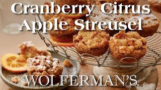 Cranberry Citrus Apple Streusel [upl. by Cormack]