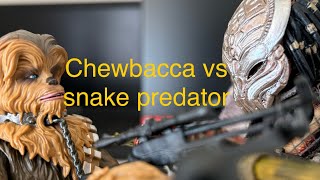 Chewbacca vs snake predator  Vik actions studios [upl. by Annai]