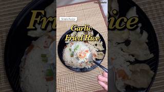 Garlic Fried Rice 🧄✅ dapurpukul12 vlog cooking [upl. by Garrard]