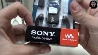 Unboxing MP3 SONY NWZB172 Argentina LionTech 1080p HD [upl. by Ardnnaed]