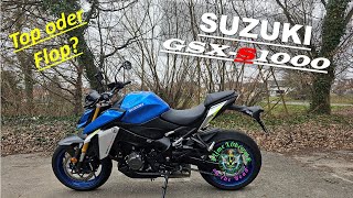 🏍 Motorrad Test Suzuki GSXS1000 Alle Daten Fahrverhalten und mein Fazit👌 [upl. by Acinelav]