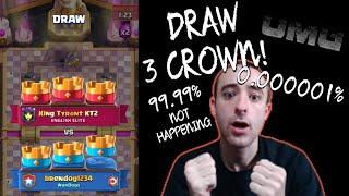 The Rarest Thing That Can Happen in Clash Royale [upl. by Grover730]