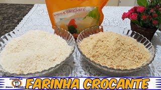 FARINHA PANKO CROCANTE PARA EMPANAR RECEITA FÁCIL [upl. by Liban]