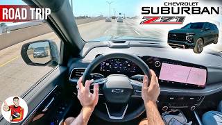 What Its Like to Road Trip in the 2025 Chevy Suburban Z71 POV [upl. by Roselane]