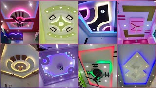 False Ceiling Design For LivingRoom  False Ceiling Design With LED Lights [upl. by Namijneb]