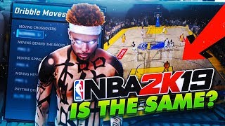 BEST NEW STEEZO DRIBBLE MOVES FOR NBA 2K19  UPDATED BEST COMBOS NBA 2K18  TUTORIALS [upl. by Jaime]