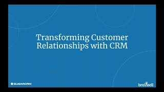 Transforming Customer Relationships With CRM [upl. by Quarta738]