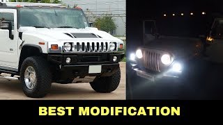 White Thar converted Into Hummer H2  Best Modification😍 [upl. by Cleti517]