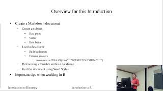 Biometry Introduction and Overview of R [upl. by Costin]