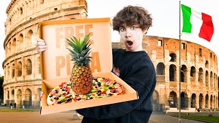 Selling Pineapple Pizza In ITALY [upl. by Elehcin393]