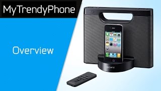 Sony RDPM5iP Portable Speaker for iPod and iPhone [upl. by Alracal]