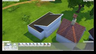 Sims 4 Roofing Tutorial [upl. by Kcirted]