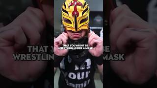 Dom Mysterio Almost Wrestled With A Mask [upl. by Akehsay]