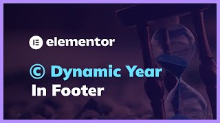 How to Add AutoUpdating Footer Copyright Year in Elementor Pro [upl. by Sexton]
