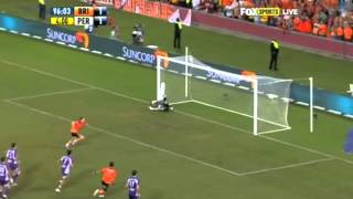 Berisha Penalty ALeague Grand Final 201112 vs Perth Glory 3D [upl. by Lillie]