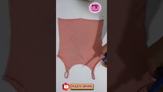 Easy Sewing Hack to Turn Any Top into Shorts Fast  Sewing technique [upl. by Christiane]