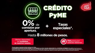 Con Banorte y Crédito PyME ¡impulsa tu negocio [upl. by Julissa]