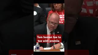 Tom homan destroys pramila jayapal [upl. by Lita]