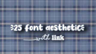 ✧25 fonts cute aesthetic dafont✧ [upl. by Aicila]