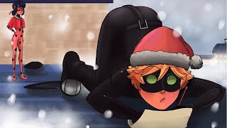 Santabug  Miraculous Ladybug Comic Dub  Gao Comic [upl. by Marshal]