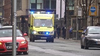 NWAS Ambulance Responding with LED Wig Wags [upl. by Kosak535]