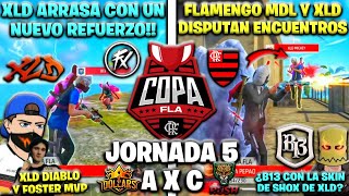 DIABLO EL REFUERZO Y EL TRIPLE BOOYAH DE XLD😳 COPA FLA🏆 JORNADA5 ¿B13 USANDO LA SKIN DE SHOX [upl. by Ahsiei883]