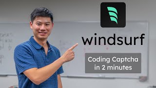 Building Captcha in 2 Minutes with Windsurf AI [upl. by Dyolf]