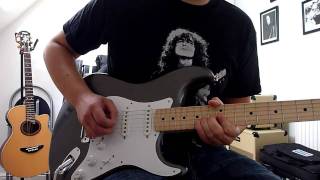 Eric Clapton  Cocaine Cover Eric Clapton Custom Shop Strat [upl. by Misty]