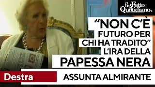 Lira della papessa nera La Almirante quotNon cè futuro per chi ha traditoquot [upl. by Merrile]