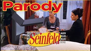 THIS VIDEO IS ONLY A PARODY Seinfeld  The Sidler  Elaine knocking out Celia [upl. by Thirza]