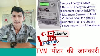 Trivector TVM meter perimeter and wire connection information [upl. by Omero]