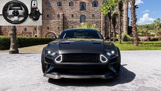 1100HP Ford Mustang RTR  Forza Horizon 5  Steering Wheel Gameplay [upl. by Amiaj691]