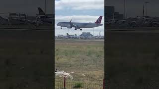 LISBON Airport Welcomes AMAZING Turkish Airbus Arrival [upl. by Medea]