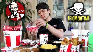 The Challenge EPIC MEAL TIME Failed KFC Full Menu [upl. by Tor735]