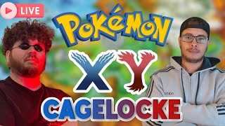 🔵🔴 LIVE POKEMON X and Y CAGELOCKE LIVE ft CainzyWez RANDOMIZED NUZLOCKE shorts pokemon 🔴🔵 [upl. by Yelsiap905]