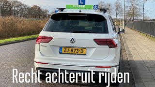 RECHT ACHTERUIT OP JE RIJEXAMEN [upl. by Reichert880]