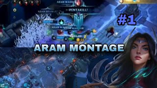 Irelia ARAM MONTAGE and more Part1  Wild Rift [upl. by Chelton]