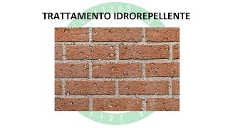 Trattamento Idrorepellente [upl. by Novia]