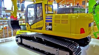 NEW Fumotec Komatsu PC 290 LC Mini Baustelle Alsfeld 2017 RC Excavator [upl. by Hales]