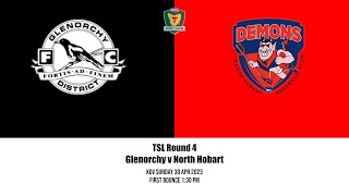 TSL Round 4 Glenorchy v North Hobart [upl. by Cheryl]