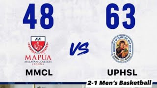 UCCL Season 18 Perpetual vs Mapua [upl. by Helman493]