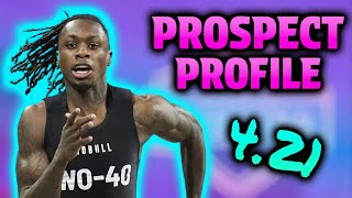 Xavier Worthy Prospect Profile [upl. by Anum]