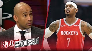 Dahntay Jones on Melo leaving Houston Butler joining Philly  NBA  SPEAK FOR YOURSELF [upl. by Aima]