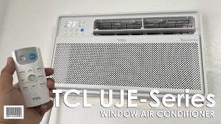 TCL Window Air Conditioner Review  TCL UJESeries Aircon [upl. by Nauqes475]