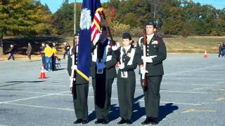 Westside High School Drill Team Color Guard [upl. by Pernas]